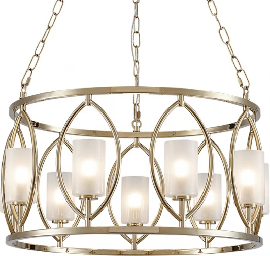 4729/S gold Подвесная люстра Newport 4720 4729/S gold (220V, на цепи)