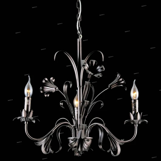 79004-3C BROWN, GOLD Люстра подвесная Natali Kovaltseva Grace, 3 лампы, коричневый с золотом