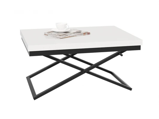 102147 Стол трансформер 1, черный/белый ГЗМИ Орфей 102147