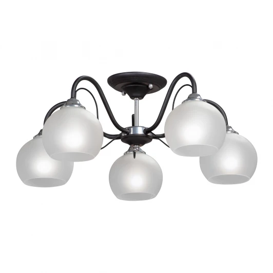 V3948-1/5PL Потолочная люстра на штанге Vitaluce V3948-1/5PL (220V, шарики)