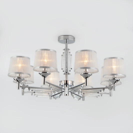60081/8 хром Потолочная люстра Eurosvet Amalfi 60081/8 хром