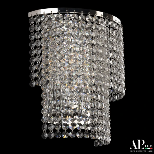 S500.B4.25-27.A.E14 Бра хрустальное APL LED Rimini S500.B4.25-27.A.E14