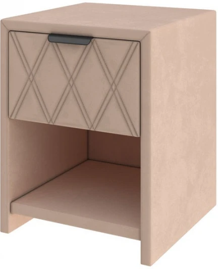 2028071 PROxSON Тумба Side (Ткань: Велюр Casa Бежевый) 44x45