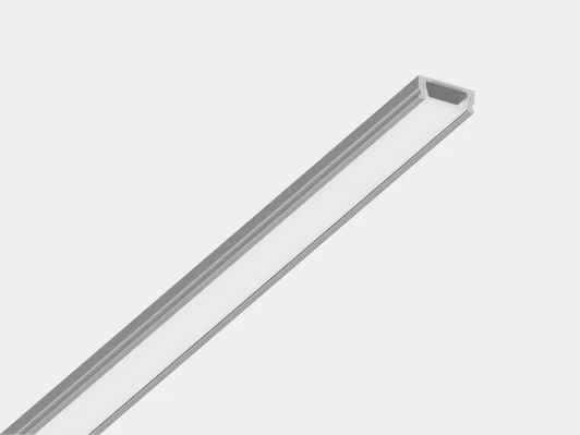 SF-1506-3MT Алюминиевый профиль SF-1506 накладной П-образный 3м SWG SF-1506-3MT