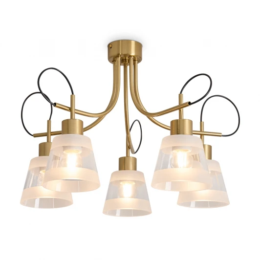 FR5522PL-05BS Потолочная люстра Freya Caramel FR5522PL-05BS