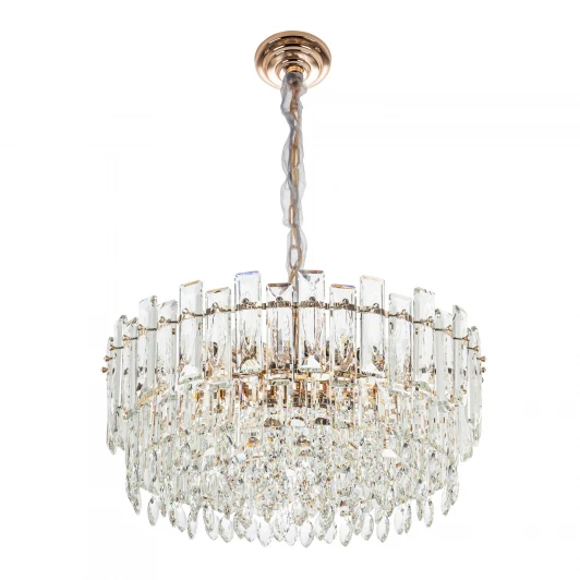 ML.7082.12 GD Подвесная люстра хрустальная Modelux MODELUX ML.7082.12 GD