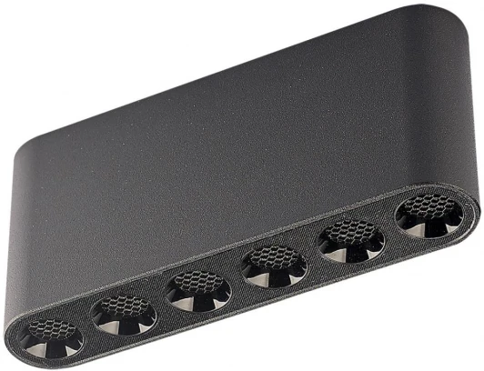 7092/15CL Потолочный линейный светильник Odeon Light Small 7092/15CL черный/металл/акрил LED 15W 3000K 220V