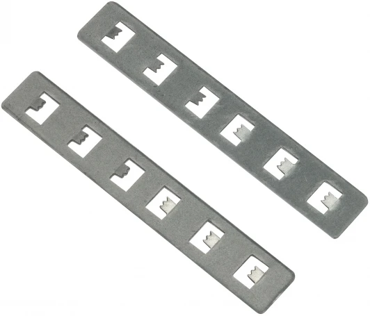 VT5626 Комплект из 2х планок для соединения коннекторов с трековым профилем скрытого монтажа Vitaluce VT5626