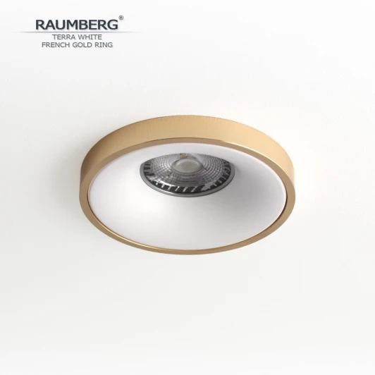 TerraWh\FrGd Встраиваемый светильник Raumberg TerraWh\FrGd White\French Gold