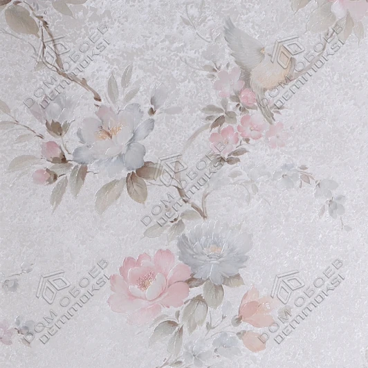 2215 Обои виниловые Zambaiti Satin Flowers 2215