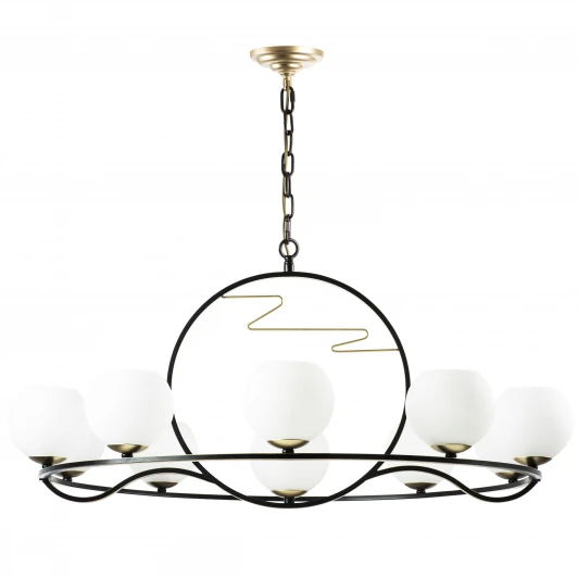 762117 Подвесная люстра Lightstar Enna 762117 (220V, на цепи, шарики, кольцо)
