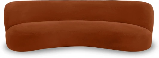 853245 Диван Patti 2400 ОГОГО (арт.853245), (Мех/Кирпичный)