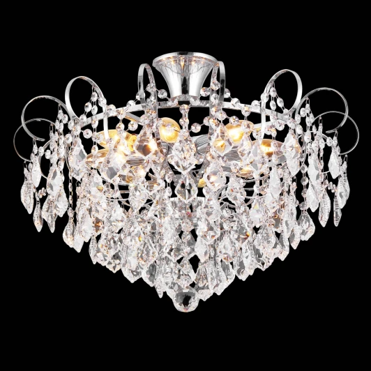 HAPPY DIAMONDS 11545/8C CHROME Потолочная люстра Natali Kovaltseva Happy Diamonds 11545/8C CHROME