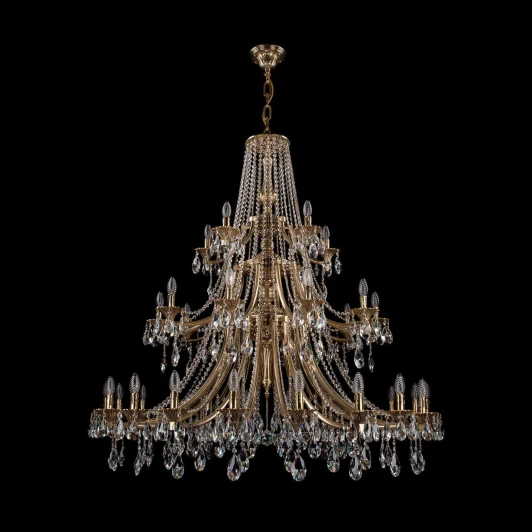 1771/20+10+5/490/A/GB Подвесная люстра Bohemia 1771 1771/20+10+5/490/A/GB