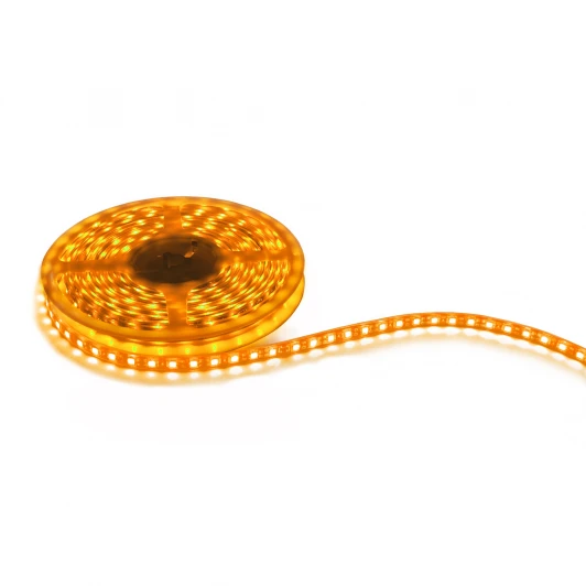 ULS-5050-30LED/m-10mm-IP65-DC12V-7,2W/m-5M-YELLOW катушка в герметичной упаковке Светодиодная лента Uniel ULS-5050-30LED/m-10mm-IP65-DC12V-7,2W/m-5M-YELLOW катушка в герметичной упаковке