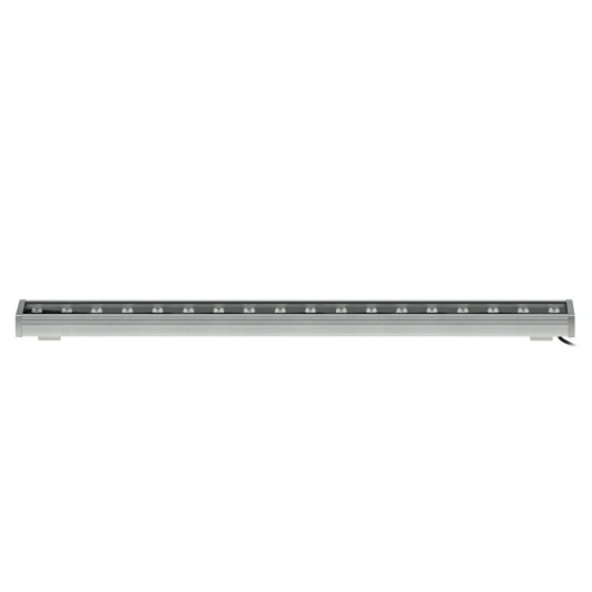 ULF-Q552 18W/WW IP65 SILVER картон Прожектор линейный уличный светодиодный ULF-Q552 18W/WW IP65 картон Volpe SILVER