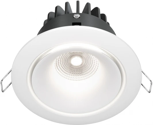 DL031-L12W4K-W Встраиваемый светильник Yin 4000K 1x12Вт 60° LED Maytoni Technical DL031-L12W4K-W (220V, круглые)