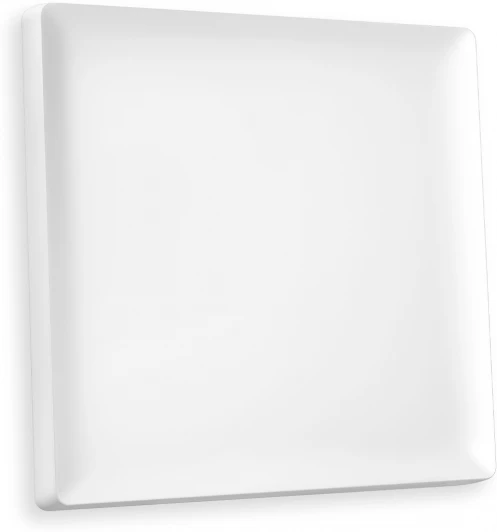 AP1210 Лицевая панель Ambrella Volt ALFA (Белый матовый) для 1-кл выключателей QUANT AP1210