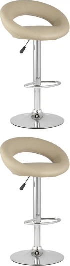 УТ000039093 Стул барный Купер  бежевый NP 2 шт Stool Group арт.УТ000039093