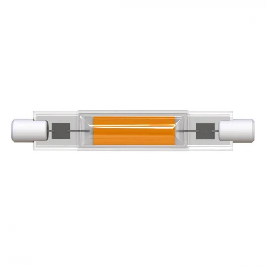 LED-J78-7W/3000K/R7s/CL GLZ07TR картон Лампочка светодиодная R7S 7W цилиндр прозрачная Uniel LED-J78-7W/3000K/R7s/CL GLZ07TR картон