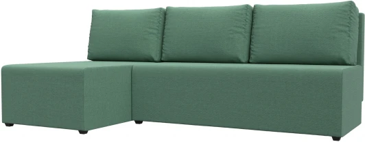 124818L Диван угловой Поло левый угол Лига Диванов (Рогожка) арт.124818L