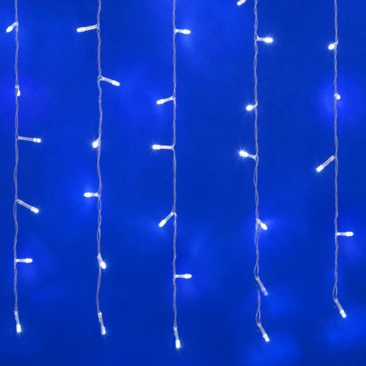 ULD-C1515-100/DTA WHITE IP20 Занавес светодиодный, 1,5х1,5м. 100 светодиодов, белый свет Uniel ULD-C1515-100/DTA WHITE IP20