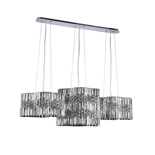 0033/6P-CR-CL Подвесная люстра Lumien Hall Сейен 0033/6P-CR-CL