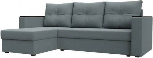 126167L Диван угловой Атланта Лайт Б/С левый угол Лига Диванов (Рогожка) арт.126167L