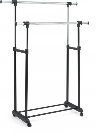 15084 Вешалка NY-3295 хром/черный (металл)