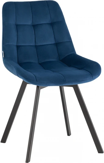 УТ000037584 Стул вращающийся Флекс велюр синий УТ000037584