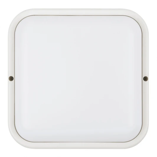 ULW-Q229 24W/4000K IP65 WHITE Светильник светодиодный влагозащищенный квадрат, 4000K Volpe ULW-Q229 24W/4000K IP65 WHITE
