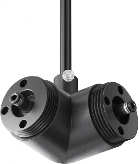 CA014LC-P-B Угловой коннектор для системы Shelf с вводом питания Maytoni Accessories for system Shelf CA014LC-P-B (24V)