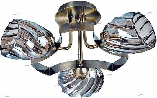 601/3PF-MOONOldbronze IDLamp 601 601/3PF-MOONOldbronze