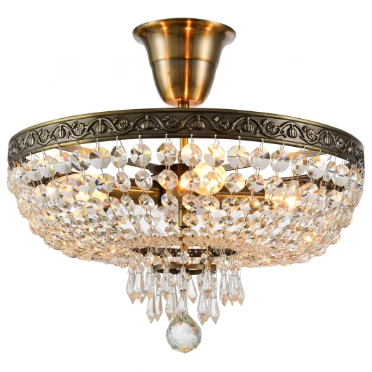 ROCOCO 81407/4C ANTIQUE Потолочная люстра Natali Kovaltseva Rococo 81407/4C ANTIQUE