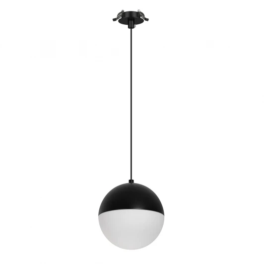 064193 Cветильник SP-EMISFERO-HANG-BUILT-R150-11W Warm3000 (BK, 170 deg, 230V) (Arlight, IP20 Металл) 064193