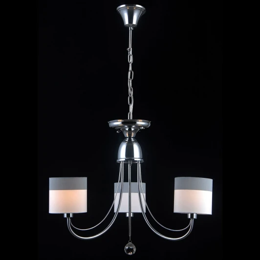 OLBIA 75086/3C CHROME Подвесная люстра Natali Kovaltseva Olbia 75086/3C CHROME