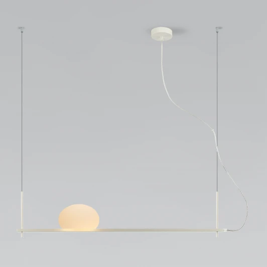 70145/1 белый Подвесной светильник Stair 70145/1 белый Eurosvet (220V, на тросе)