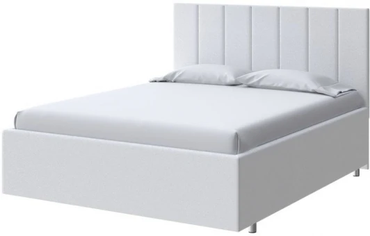 2023357 PROxSON Кровать Modern Large (Ткань: Велюр Teddy Снежный) 90x200