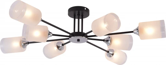 9191-308 Потолочная люстра на штанге Rivoli Jocelyn 9191-308 8хЕ27 60 Вт