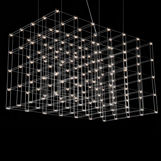40.244 Подвесная люстра Quasar Cosmos Square LED pendant light ImperiumLoft 40,244 (252289-22)