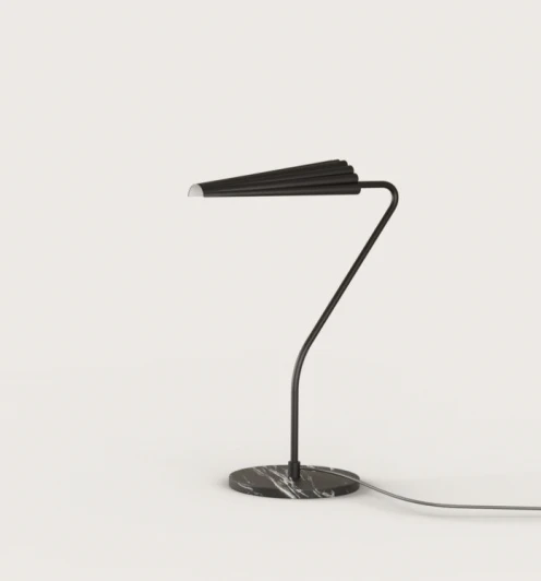 S1306 Matt Black Настольная лампа с выключателем Aromas del Campo Bion S1306 Matt Black