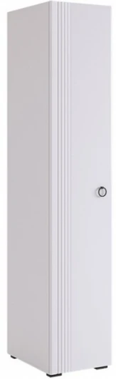 589706 Шкаф Woodville Ева 100.01 белое дерево / белый матовый арт.589706