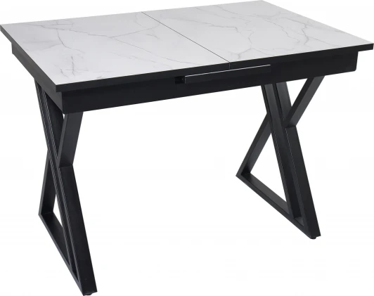 101546 Стол от компании Мир стульев Саен 18 Черный/Жемчужный Перито