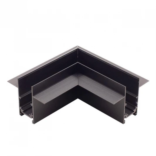 MAGNET AM402 LL-20С 90° Горизонтальный Коннектор угловой для встраиваемого магнитного шинопровода AM Group MAGNET AM402 LL-20С 90° Горизонтальный (48V)