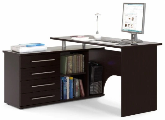 18228 Компьютерный стол Woodville КСТ-109Л венге 18228