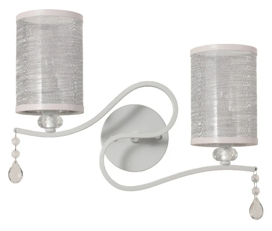 ELISA WHITE AP2 Бра Crystal Lux Elisa WHITE AP2