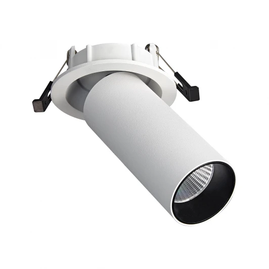 ST759.548.07 Встраиваемый светильник светодиодный белый LED 1*7W 4000K ST Luce ST759.548.07