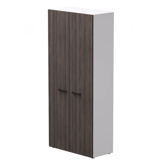 254H007W3/DK Гардероб Everprof EVO (ЭВО) 800х383x1835 Белый/Дуб Пасадена 254H007W3/DK
