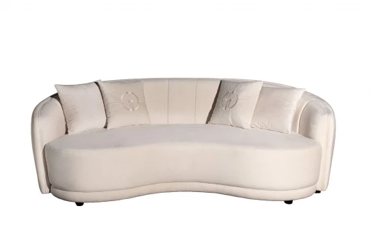 102AN-33832 Диван трехместный бежевый 233*106*79см (без канта) Garda Decor 102AN-33832