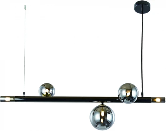 V000239 Подвесной светильник Canto V000239 (11026/5PL Black ) (220V, на тросе, шар)